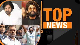 Top News: Pawan Kalyan Criticizes Allu Arjun; BJP vs Cong over Rahul's Vietnam trip | News9