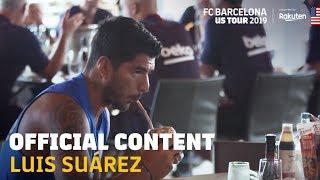 A DAY WITH LUIS SUÁREZ DURING THE 2019 US TOUR