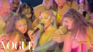 Ariana Grande Performs at Met Gala 2024