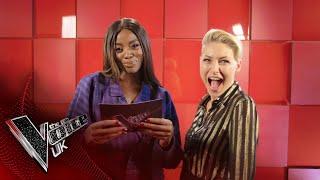 Quickfire Questions with Emma Willis and AJ Odudu! | The Voice UK 2020