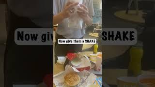 McDonalds IN INDIA is SOO different | Foreigners Try  | #shorts