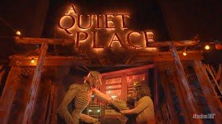 A QUIET PLACE Haunted House Walkthrough | Halloween Horror Nights 2024 | HHN 33