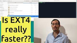EXT4 vs NTFS performance - which one is faster? USB external drive on Ubuntu