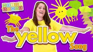 The YELLOW Song | HeidiSongs' Sing & Spell Colors!