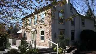 Upper Bucks County Stone Farmhouse with pond