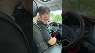妈妈开车，你们敢坐吗？