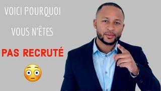 Les ASTUCES pour réussir son entretien d'embauche et trouver un job RAPIDEMENT : 10 ERREURS