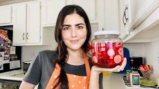 QUICK & EASY Homemade PICKLED Radish - Amazing HEALTH Benefits of Radishes