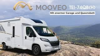 Wohnmobil TEI-74QB(H)  Queensbett  Hubbett optional  Saison 2022