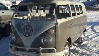 1964 Volkswagen Bus Mouse Grey Kombi.  Volkswear shop project update.  VW Microbus.