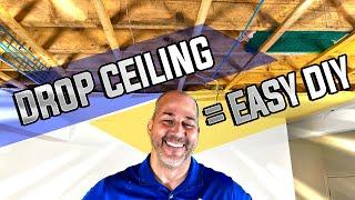 How To Install A Drop Ceiling | DIY For Beginners