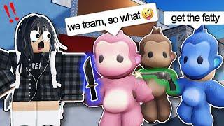 BEATING TOXIC TRIO TEAMERS IN MM2 l Murder Mystery 2