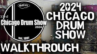 Walkthrough of the 2024 Chicago Drum Show  - Everything!