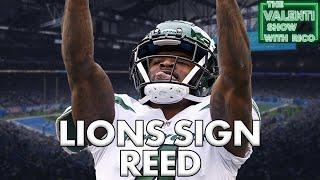 Lions Reportedly Sign CB DJ Reed | The Valenti Show with Rico