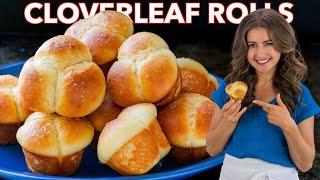 Cloverleaf Rolls Recipe - Milk Bread Rolls