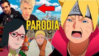 Burrito llora porque Auron y Rubius no quieren ir a KONOHA - Parodia