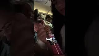 Champagne Chaos at 30,000 Feet! ️ (@loidaplj on TikTok) #shorts