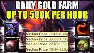 Quick DAILY gold farm! UP TO 500K per hour! BFA Assaults - WoW Shadowlands Gold Making - 9.1.5