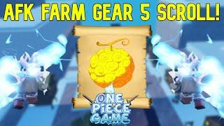 AOPG EASIEST WAY TO GET THE NEW GEAR 5 PERMISSION SCROLL IN A One Piece Game!