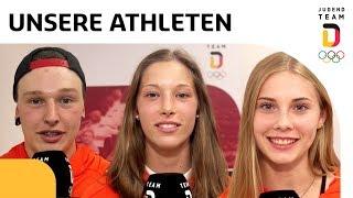 Wir sind das Jugend Team Deutschland | Unsere Athleten stellen sich vor