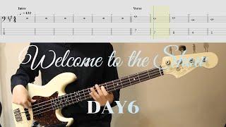 BASS beginners can play easily!│DAY6 - Welcome to the Show│TAB