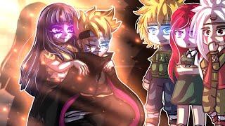 Naruto Parents + Kakashi, Iruka, Jiraiya React To Boruto & Himawari Future // Gacha React