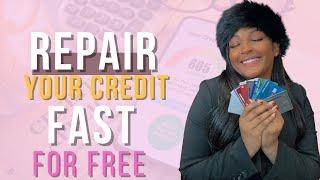 How To Delete Anything From Your Credit Report FAST | DIY Credit Hack |