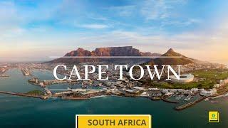 Cape Town, South Africa –Drone, Aerial View & Time Lapse Video 4k