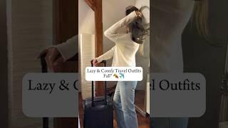 Lazy & Comfy Travel Outfits For Fall  #outfitideas #outfit #fashiontrends