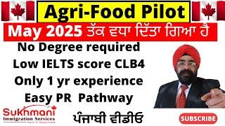 Agri-Food Pilot Program Extended by IRCC || Punjabi Video||  Sukhmani Immigration||