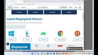 Download DisplayLink Graphics Driver for Windows 11/10/8/7