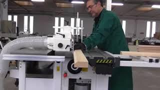 SICAR universale combination woodworking machine DEMO