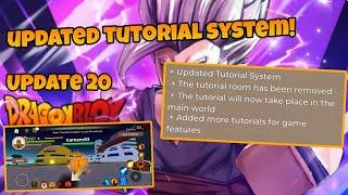 New Updates to The Tutorial System! - Update 20 | Dragon Blox Roblox