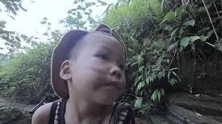When he met the bad guy again, the boy ran away and remembered everything that happened