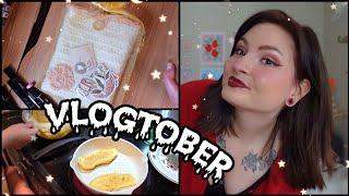 makin' bacon pancakes & packing etsy orders  | vlogtober 2024 |