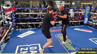 KATIE TAYLOR; SHOWS OFF HER AMAZING SPEED AND POWER!