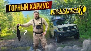 ГОРНЫЙ ХАРИУС .ЛОВЛЯ РЫБЫ X(ИКС)