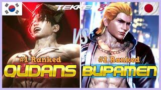 Tekken 8 ▰ Qudans (#2 Ranked Devil Jin) Vs Buppamen (#1 Ranked Steve Fox) ▰ Ranked Matches