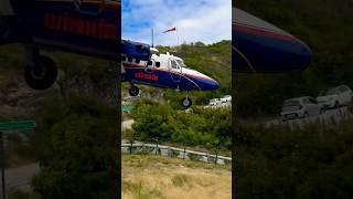 Winair DHC-6 Twin Otter landing at St Barths!