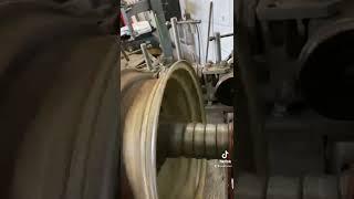 Правка диска от трактора