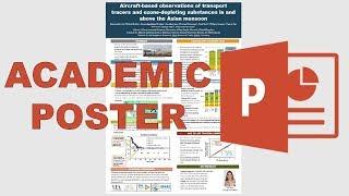 How to make an academic poster in powerpoint