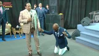 #Loveworld #Lwcan #Loveworldcanada Rev. Ken Oyakhilome blesses Panebi Wilson