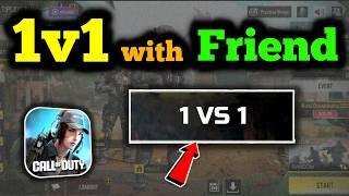 ️نحوه بازی 1V1 با دوستان در 2024 COD Mobile