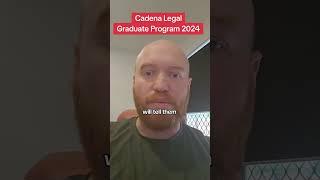 Cadena Legal Law Graduate Program 2024 #taxtok #cadenalegal #tax #lawgrad #australia