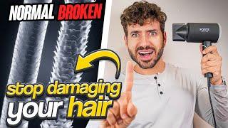 BLOWDRYING TIPS FOR MEN   AVOID THIS!!! Mens Hairstyle