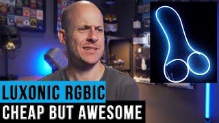 The CHEAP Luxonic RGBIC Neon Rope Light is Awesome!