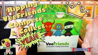 Cardnatics Ripping My Last VeeFriends Compete and Collect Card Box.