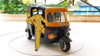 Modified Centy Toys Auto  Rickshaw Unboxing | CNG Auto Rickshaw | #autoriksha #unboxingtoys