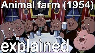 All themes and symbolism in "Animal farm" (1954) explained