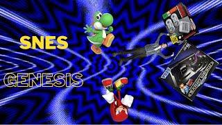 Experiencing the Console Wars: SNES vs. Sega Genesis